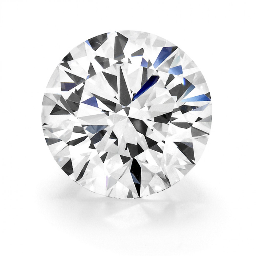 Diamant mit Brillantschliff